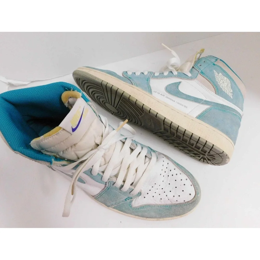 Nike Air Jordan 1 Men's Turbo Green Size 10.5 555088-311 OG I Retro Sneakers